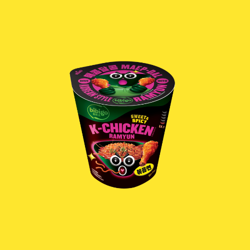 SWEET &SPICY K-CHICKEN STIR-FRIED RAMEN BIBIGO122g