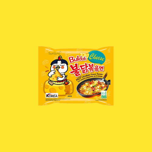 Cheese BULDAK Hot Chicken flavor Ramen (NET WEIGHT 140)