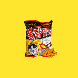 HOT CHICKEN FLAVOR SNACK (BULDAK Zzaldduk)120g