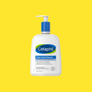 Cetaphil Daily Facial Cleanser – 16 oz / 473 ml (For Oily & Sensitive Skin, Imported)