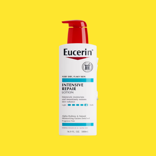 Eucerin Intensive Repair Body Lotion (Fragrance-Free) – 16.9 fl oz / 500 ml