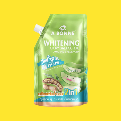 A Bonne Whitening Silky Salt Scrub Tamarind & Aloe Vera 350g