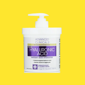 Advanced Clinicals Hyaluronic Acid Body Lotion & Face Moisturizer (16 oz) /454g