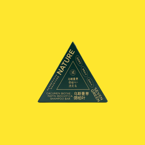 Nature Seven Green Cacumen Biotae Isatis Indigotica Shampoo Bar