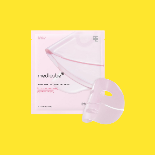 PDRN PINK COLLAGEN GEL MASK ( sodium DNA | niacinamide )