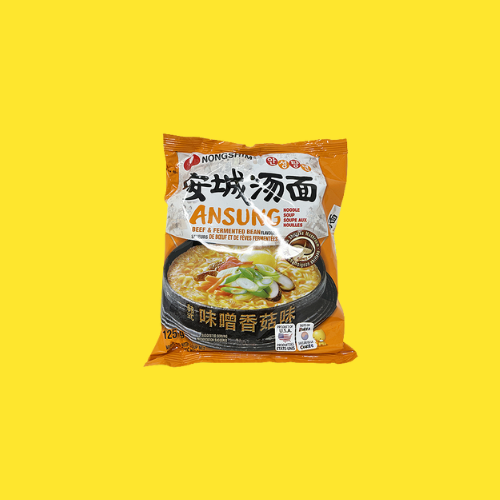 NongShim Ansung Tang Myun Spicy Miso Noodle Soup 125g