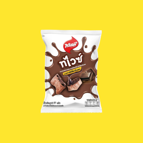 TWISTIES RICE CRACKER WITH MALT AND DARK CHOCOLATE