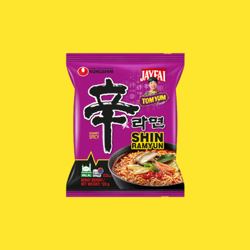 Nongshim Shin Ramyun — Tom Yum Flavor Instant Noodles (123 g)