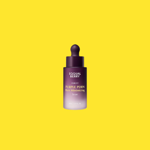 EQQUAL BERRY PURPLE PDRN PORE MINIMIZING SERUM 30ML (PORE FIT RICE PDRN)