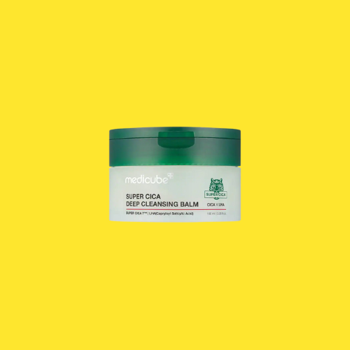 MEDICUBE Super Cica Deep Cleansing Balm - Vegan Deep Cleanser for All Skin Types (100 ml)