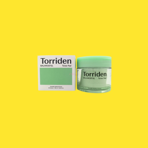 Torriden Balanceful Cica Toner Pad 60 Pads – Daily PHA & LHA Exfoliating Pads for Sensitive & Oily Skin