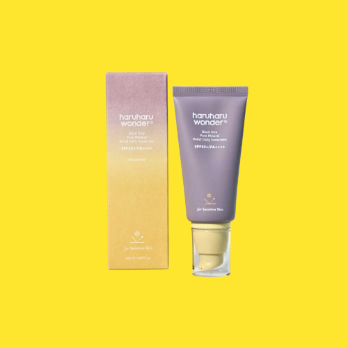 Haruharu Wonder Black Rice Pure Mineral Relief Daily Sunscreen SPF50+ PA++++ 50ml
