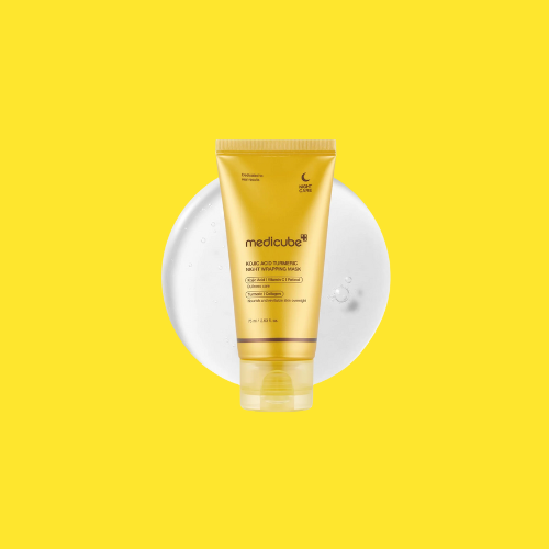Medicube Kojic Acid & Turmeric Night Wrapping Mask 75ml – Brightening Overnight Care