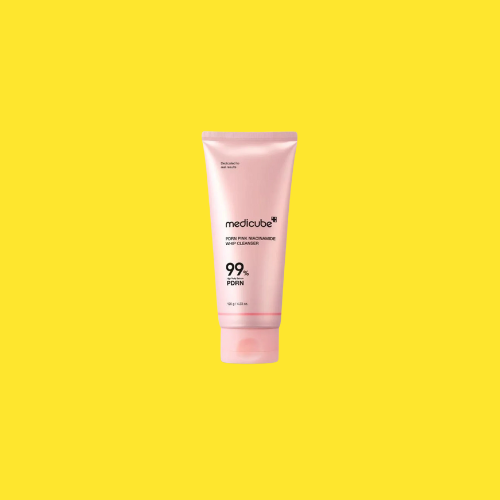 Medicube PDRN Pink Niacinamide Whip Cleanser – Brightening & Barrier-Care Facial Cleanser