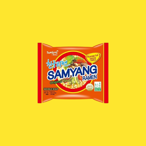 Samyang Ramen (Instant Noodle Soup) – 120 g (Imported)