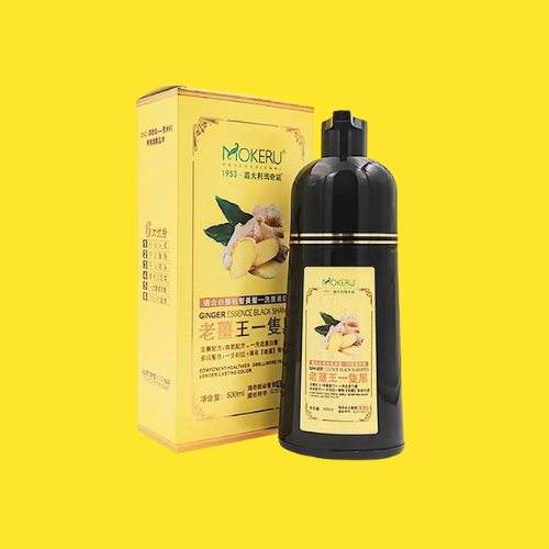 شامبو موكيرو بخلاصة الزنجبيل الأسود - 500 مل