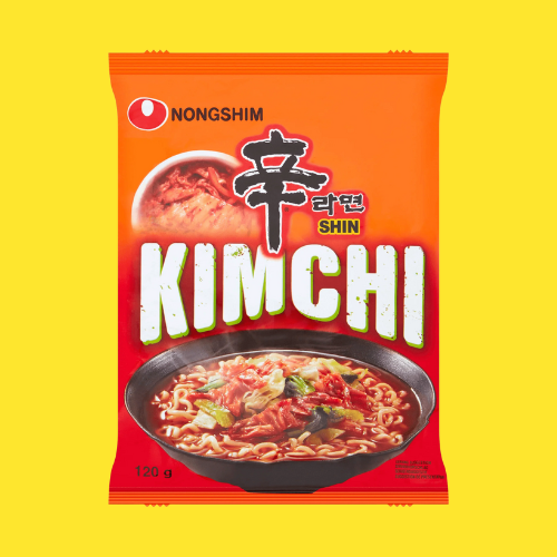 KIMCHI SHIN NOODLES SOUP SPICY  120 G  (HALAL/VEGAN)