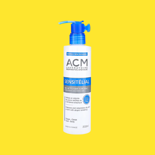 ACM Sensitelial Ultra Rich Cleansing Gel – 200 ml (Imported / For Dry & Atopic Skin)