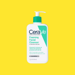 CeraVe Foaming Facial Cleanser – Normal to Oily Skin (12 fl oz)