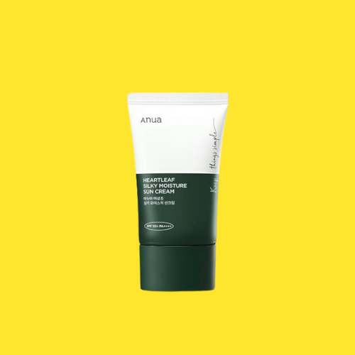 ANUA Heartleaf Silky Moisture Sun Cream 50 ml