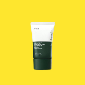 ANUA Heartleaf Silky Moisture Sun Cream 50 ml