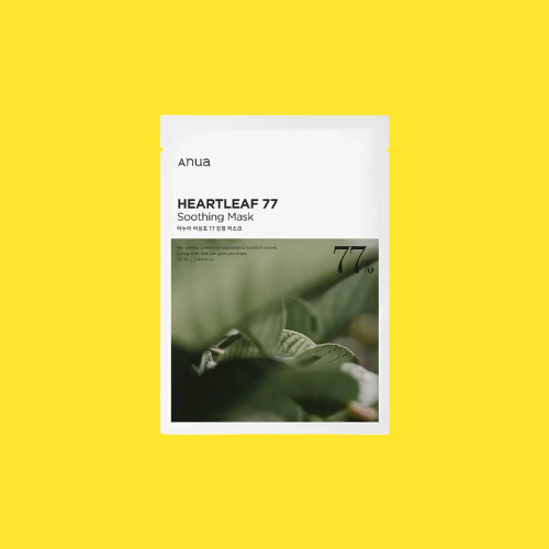 Anua – Heartleaf 77 % Soothing Sheet Mask