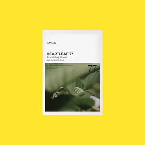 Anua – Heartleaf 77 % Soothing Sheet Mask