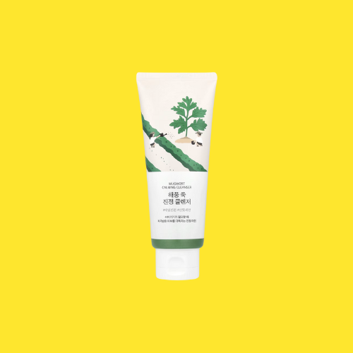 Round Lab Mugwort Calming Cleanser 150ml – Gentle Soothing Facial Cleanser