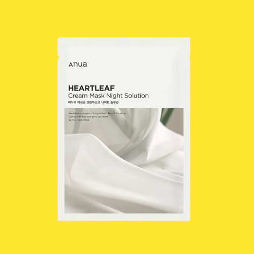 ANUA Heartleaf Cream Mask Night Solution (1 sheet)