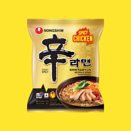 SPICY CHICKEN SHIN RAMYUN 120g  (HALAL/ VEGAN )