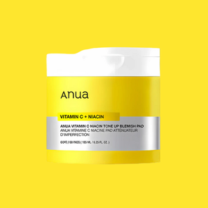 ANUA Vitamin C+ Niacin Tone-Up Blemish Pad 185 ml × 60ea