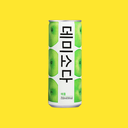 DEMISODA APPLE 250ml (85kcal ) vegan Made in Korea