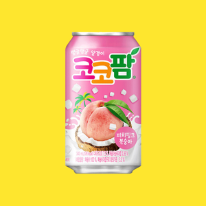 Haitai Coco Palm Pink Peach Juice – 340 ml (Imported)