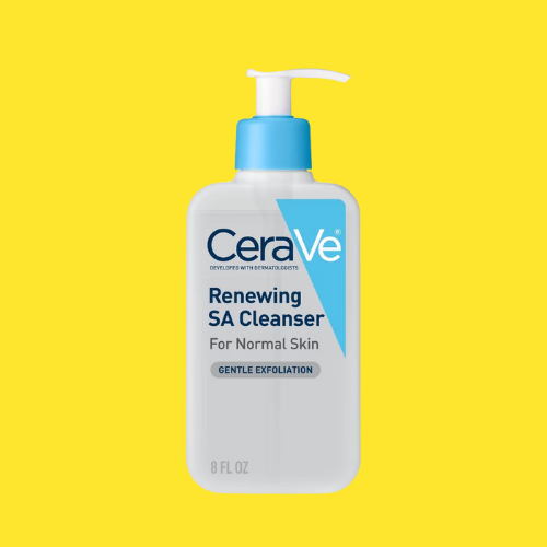 CeraVe SA Face Wash (Salicylic Acid Cleanser) with Hyaluronic Acid & Niacinamide, 8 oz.