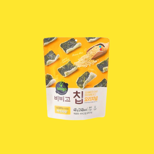Bibigo Seaweed Chip Brown Rice 40 g