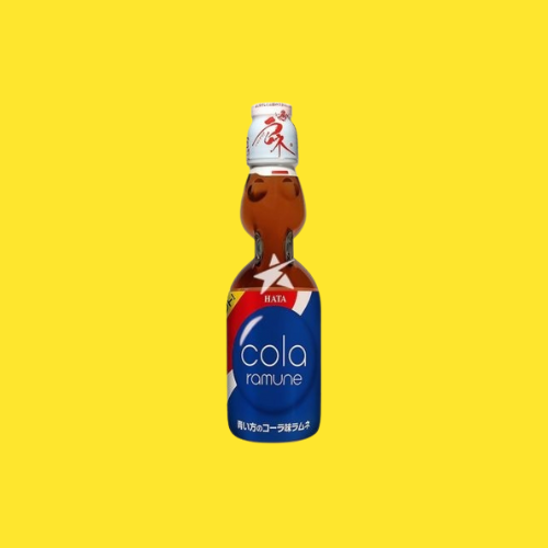 Hata Kosen Ramune Pop – Cola Flavor, 200 ml (Imported)