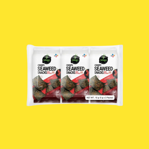 Bibigo Crispy Seaweed Snack Hot Chicken Flavour (5gx3Packs)