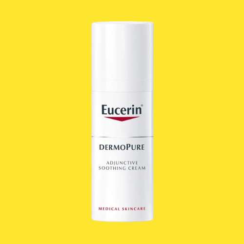 Eucerin Dermopure Adjunctive Soothing Cream – 50 ml (For Acne-Prone Skin Under Treatment)