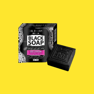 Dr Rashel Collagen Charcoal Black Soap Deep Cleansing (100 g)
