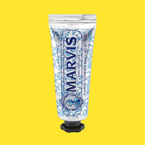 معجون أسنان مارفيس بنكهة شاي إيرل جراي - 75 مل (نكهة فاخرة مستوردة)