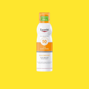 Eucerin Sun Mist SPF 50 — بخاخ للجسم/للبشرة الحساسة (200 مل)