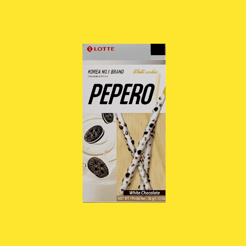 Lotte Pepero White Chocolate – 32 g (Imported)
