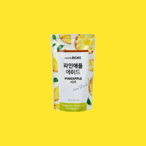 Caffe Bene Pineapple Ade Pouch Drink 190 ml