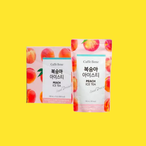 CAFFE BENE PEACH ICED TEA 10/BOX