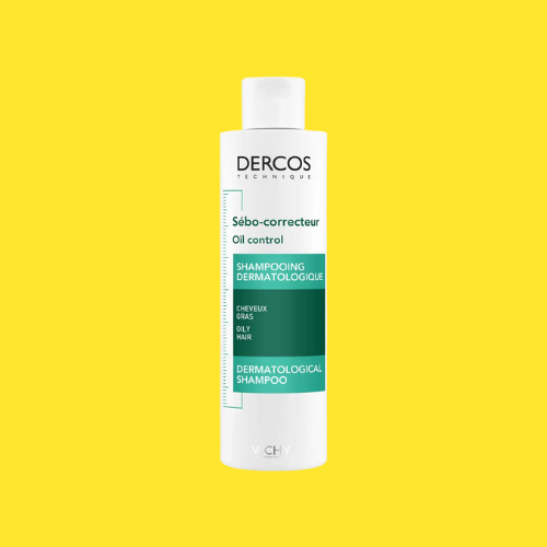 Vichy DERCOS Oil Correct Shampoo – 200 ml (for oily scalp & hair)