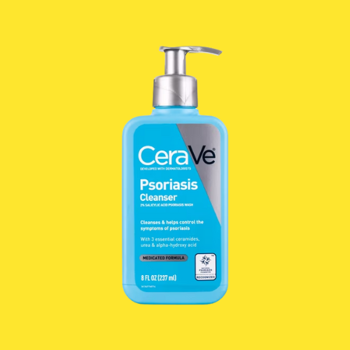 CeraVe Psoriasis Cleanser – With 2% Salicylic Acid (For Dry & Psoriasis-Prone Skin)
