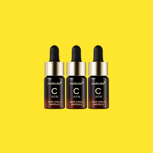 MEDICUBE Deep Vita C Ampoule – Brightening & Radiance Booster x 3