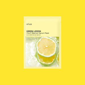 ANUA Green Lemon Vita C Blemish Serum Mask