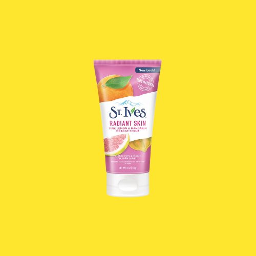St. Ives Radiant Skin Pink Lemon & Mandarin Orange Scrub 170g – Brightening Face Exfoliator