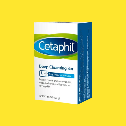 Cetaphil Deep Cleansing Bar – (4.5 oz ) — for Dry to Normal & Sensitive Skin